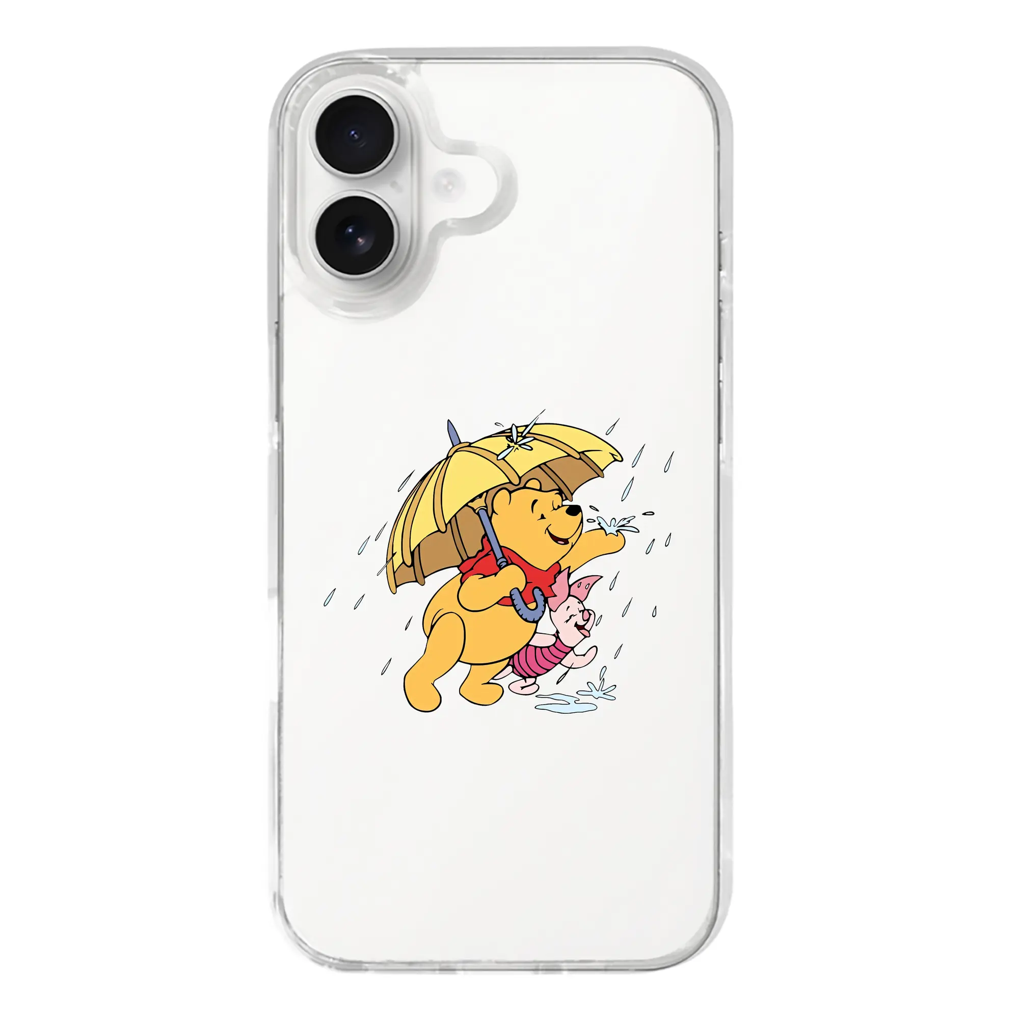 プーさん グッズ くまのプーさん - iPhone 17シリーズ 透明スマホケース – 薄型・耐衝撃・精密フィット保護カバー